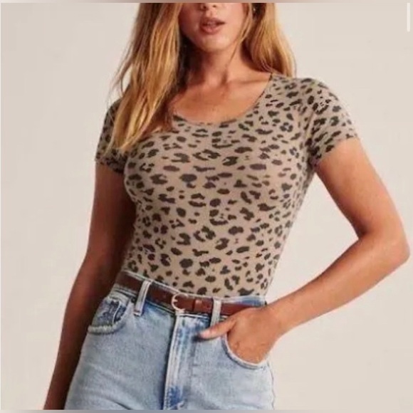 Abercrombie | Cheetah Bodysuit - Picture 1 of 3
